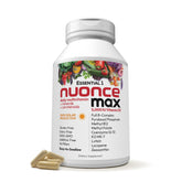 Nuoncemax bottle with capsules for daily wellness and easy use.
