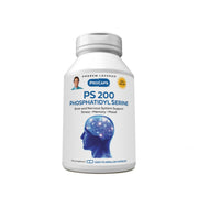 Andrew Lessman PS 200 bottle with brain-supporting capsules for focus.
