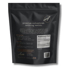 Anea Nutrition Colostrum powder scoop for quick immune-supporting shakes.