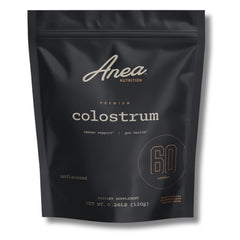 Anea Nutrition Colostrum Unflavored powder tin supports daily immune readiness.