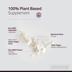 Anew Vita Policosanol capsules, easy 40 mg daily dose for routine wellness.