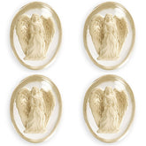 AngelStar WORRY STONE Angelight holds light, a tactile decorative piece for calm moments