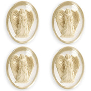 AngelStar WORRY STONE Angelight holds light, a tactile decorative piece for calm moments