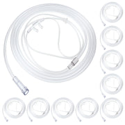Anglechic 7ft nasal cannula with a soft curved nose piece for comfortable daily use.