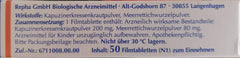 Angocin Anti-Infek N 50-count bottle; convenient for travel