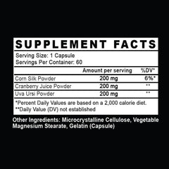 Close-up of Angry Supplements Urinary Care capsules for ongoing urinary health