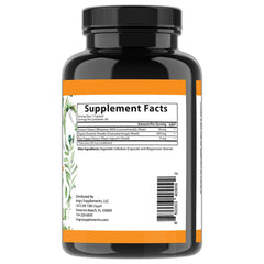 Angry Supplements vegan apple cider vinegar beet root capsules on a plain background