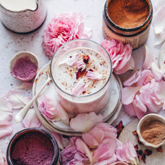 Anima Mundi Mucuna Powder scattered-spoon ready to blend into beverages