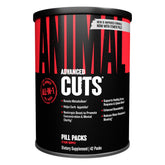 Animal Cuts front-facing pack for on-the-go fat burning support.