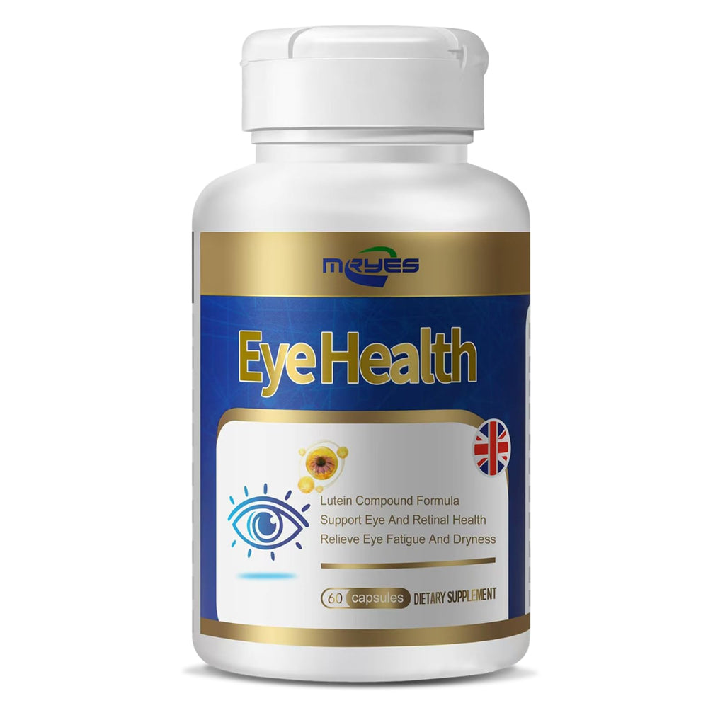 Anisx Lutein 20 mg bottle pouring capsules highlights daily eye support.