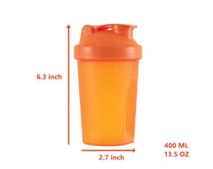 ANNAKIKI shaker green-cap with whisk ball for quick mixing