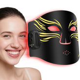 Anpor red light mask with full-face coverage for convenient home skincare.