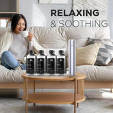 Mantasha diffuser compatibility with ultrasonic devices ensures steady fragrance release.