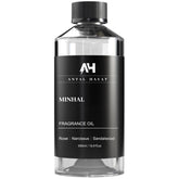 ANTAL HAYAT Minhal rose bottle close-up for luxurious floral ambiance.