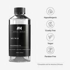 ANTAL HAYAT My Way luxury packaging box suggesting premium gifting and elegant presentation.
