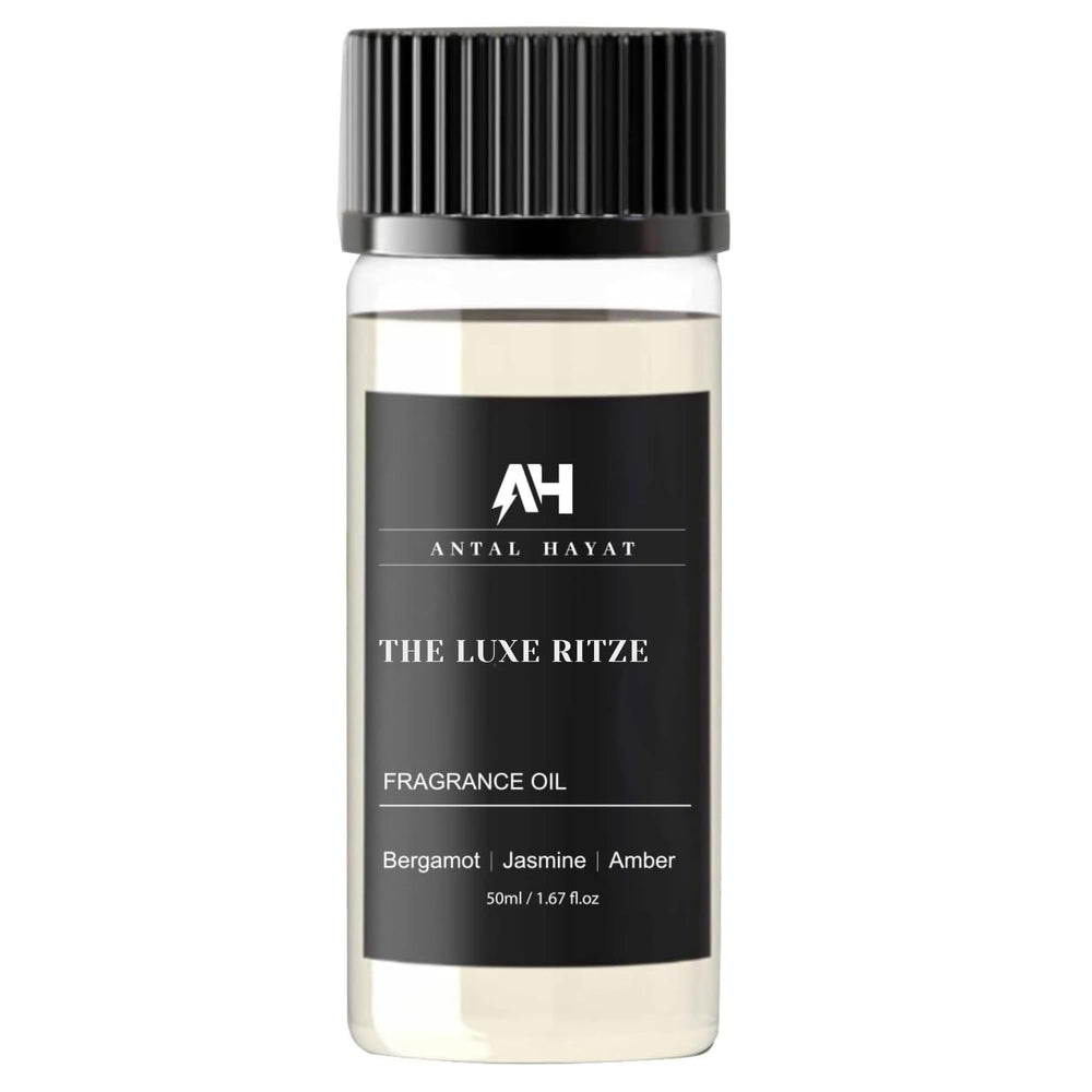 ANTAL HAYAT Santal Pro diffuser oil bottle delivering warm, luxurious room scent.