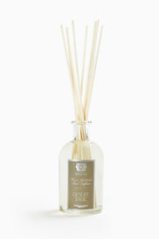 Antica Farmacista Desert Sage diffuser bottle enhances living spaces with a sophisticated aroma.