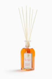 Antica Farmacista Home Ambiance Diffuser in a glass bottle with elegant reeds for lasting fragrance.