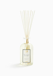 Antica Farmacista Prosecco diffuser bottle releasing citrus and florals for a lasting inviting aroma.