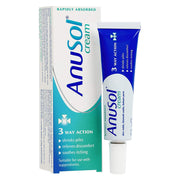 Anusol Cream hemorrhoid relief image showing soothing care