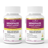 Anven Health menopause bottle front showing label and 60B Akkermansia probiotic for gut health