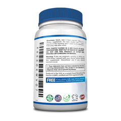 AnxiClear Day Formula label close-up highlighting L-theanine and 5-HTP