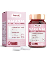 ANYTALK vaginal probiotics bottle supports daily vaginal health