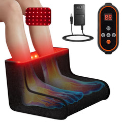 Anzqul foot therapy device with 360° coverage for at-home foot care.