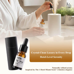 AOLEIXIYA My Way Diffuser Oil base notes cedarwood, sandalwood, amber, musk provide warm, grounding scent.