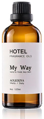 AOLEIXIYA My Way diffuser oil bottle with hotel-inspired fragrance creating luxury ambiance