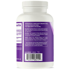 AOR Mag Malate Renew bottle with glass showing daily supplement ritual