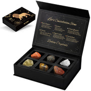 Aovila Leo Crystals Gift Box exterior, premium zodiac gift ready for gifting.