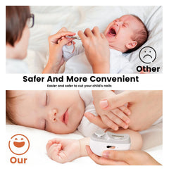 AOXOGFLY two-speed safety nail clipper enables gentle, controlled trims.