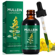 APCKFLEE Mullein Drops bottle 2oz for natural mucus support