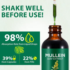APCKFLEE Mullein Drops pipette for easy sublingual dosing
