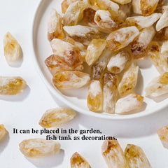 Apengshi Citrine Points for jewelry crafting, beginner-friendly and versatile
