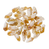 Apengshi Citrine Points rough-crystal macro texture for DIY jewelry
