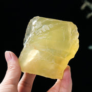 Apengshi Citrine raw crystal 0.66-0.77lb: natural gemstone for collection and positive energy.