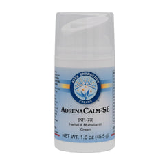 Apex Energetics AdrenaCalm SE bottle with pump for easy, on-the-go application.