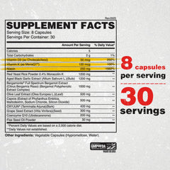 Apollon Full of Heart capsules arranged for daily use, illustrating structured supplementation.