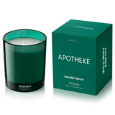 APOTHEKE Wild Mint & Ivy candle jar pour creates a welcoming, long-lasting fragrance