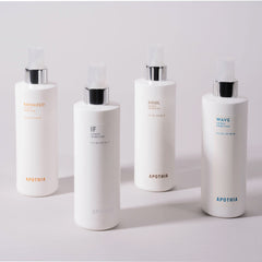 Close-up of APOTHIA IF Air Mist label highlighting premium scent profile