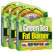 Applied Nutrition Green Tea Fat Burner bottle, compact capsules for on-the-go energy support.