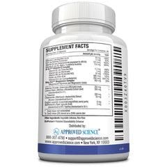 Approved Science Restlex bottle dispense demonstrates convenient daily use.