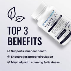 VertiSyl label close-up highlighting Vitamin D3 and BioPerine for absorption support.