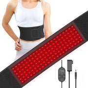 Aptoyu Red Light Therapy Belt front view for targeted body relaxation.