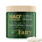 APU.FAIRY NAD bottle 120; supports cellular energy.