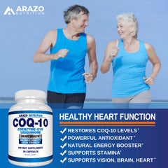 Arazo Nutrition CoQ10 no soy formulation for soy-free diets