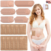 Arcprism castor oil patch square for belly area; comfortable, mess-free wear.