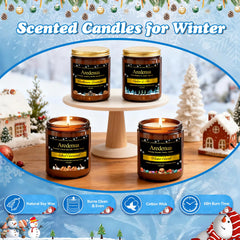 Aredenua Warm Cashmere candle in a jar, soft luxe scent for relaxing evenings.